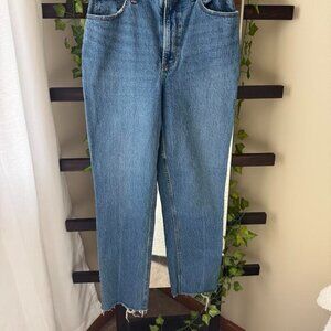 Abercrombie Medium Wash Straight Jeans // 28 or 6R
